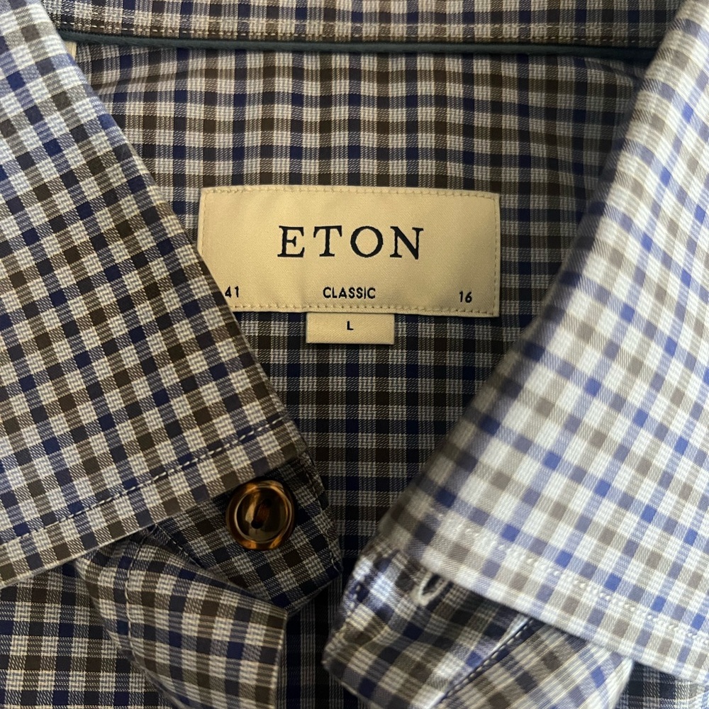 Eton Classic Men’s Shirt - Size Large
